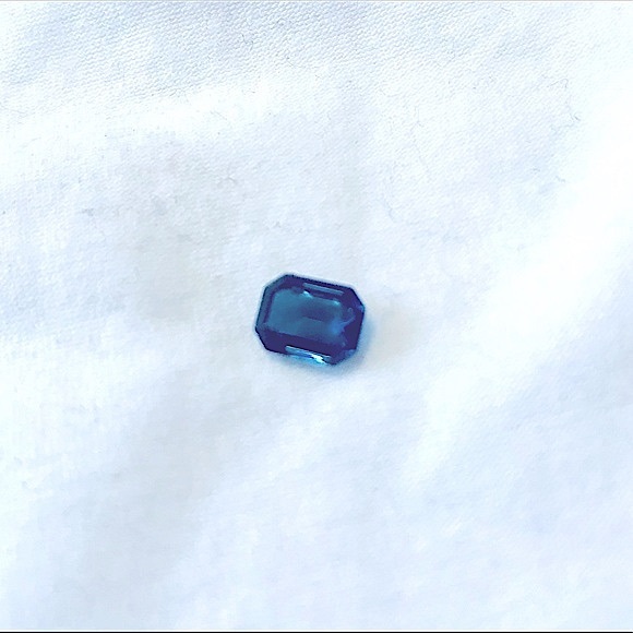✨RARE Natural Dark Blue Emerald Diamond ≈Emerald_ct Collectors Dream Stone🥳HP - Picture 3 of 16
